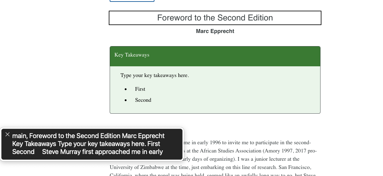 Textbox Accessibility Accessibility Pressbooks Forum